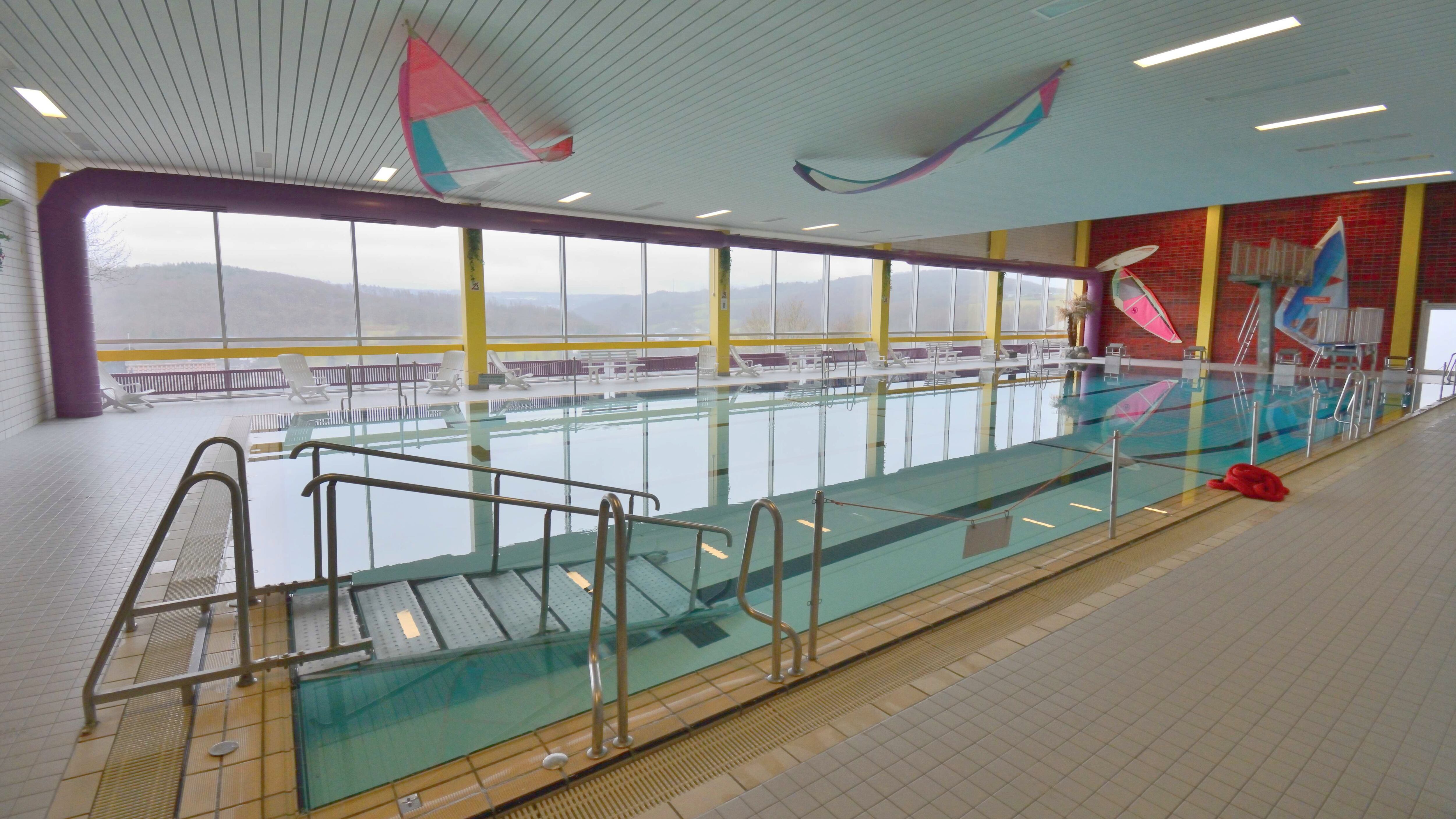 Das Hallenbad Daaden soll definitiv erhalten bleiben - und es wird kräftig investiert.